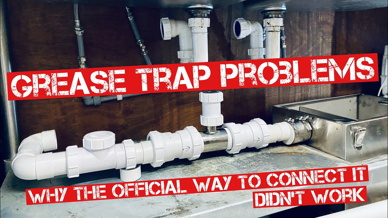 PLUMBING PROBLEMS ON THIS GREASE TRAP INSTALL & WE CATCH UP WITH THE