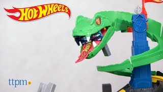 Hot Wheels City Cobra Crush Play Set from Mattel