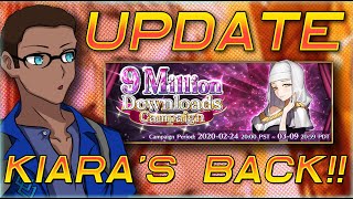 Kiara Rate Up, Strengthening Quests Fgo Na Chaldea Update 9 Million Download Campaign