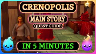 Brighter Shores: Crenopolis Main Story Quest in 5 Minutes!