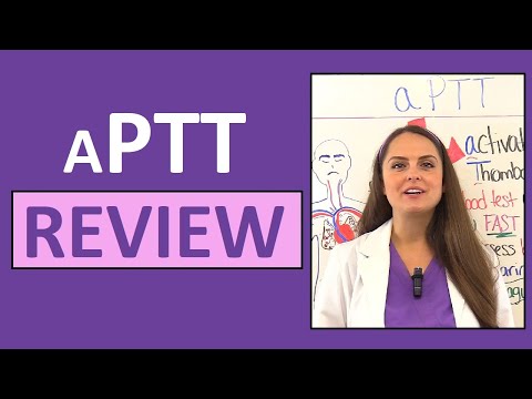 Video: APTT In Blood Is Elevated - What Does It Mean? What Is The Norm?