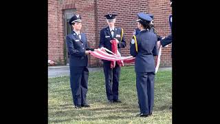 AFJROTC Flag Retirement Ceremony