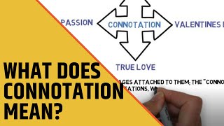 What Does Connotation Mean? Gcse English