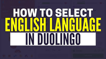 How To Change Language In Duolingo To English