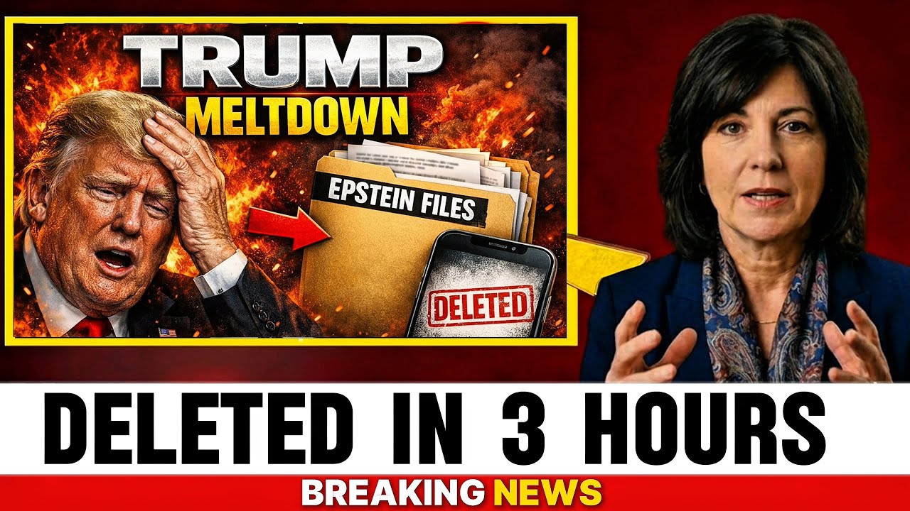 SHOCKING: Trump Deletes Post After Epstein Documents Expose Timeline