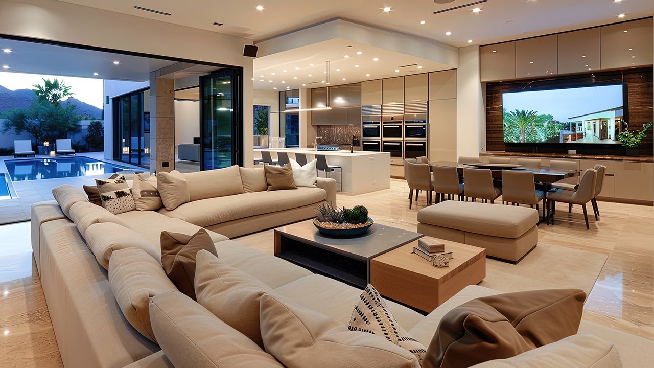 Дизайнер интерьера раскрывает секреты современного роскошного стиля гостиной