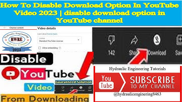 How To Disable Allow embedding In YouTube Video |disable Allow embedding option in YouTube channel?