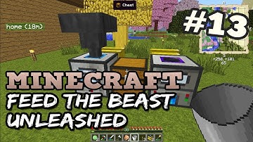 FTB Hardcore Unleashed Ep. 13 - Road to MJ Power Plant