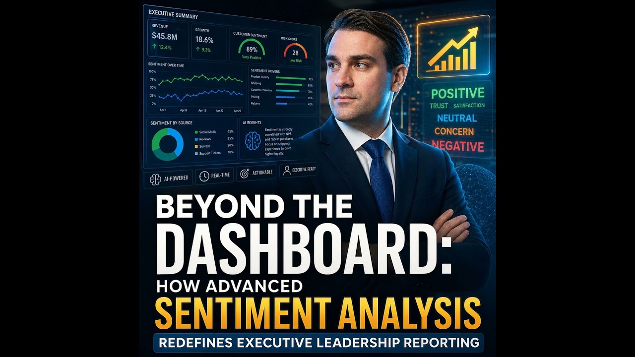 Beyond The Dashboard: How Advanced Sentiment Analysis Redefines Executive Leadership Reporting