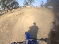TRACK RIDING WITH A 09 YZ 450F