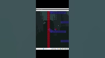 Cool use of the physics in gamemaker  #pixelart #gamedev #gamemaker #indiegame #gaming #short