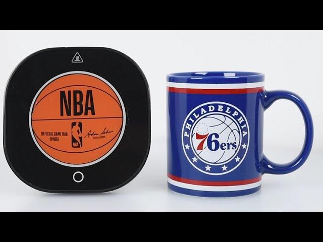 NBA Philadelphia 76ers Logo Mug Warmer Set - Uncanny Brands