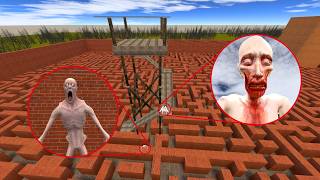 THE MOST TERRIFYING SCP-096 MAZE ESCAPE! | Garry's Mod #gmod  #spc096 #nextbots screenshot 2