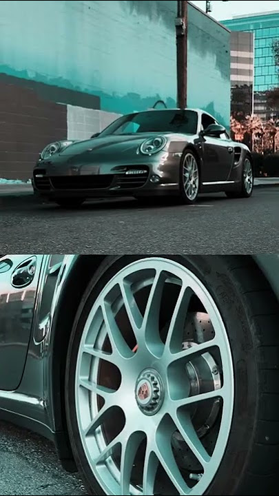 How to get CINEMATIC CAR SHOTS! #Shorts #porsche