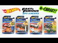 HOT WHEELS FAST & FURIOUS SPY RACERS 4 CAR SET! Thresher, Astana Hotto, Hyperfin, Rally Baja Crawler