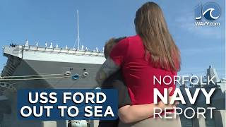 USS Ford: Onboard the World’s Largest Warship & 2025 Deployment | Norfolk Navy Report
