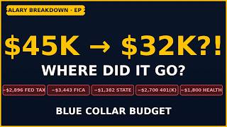$45,000 Paycheck Breakdown: Where Every Dollar Actually Goes (Ep. 2)