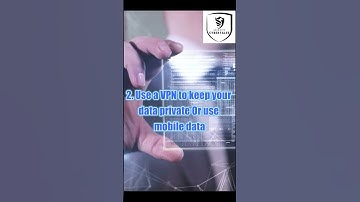 CyberSecurity Tips - 001 #onlinesafety #staycybersafe #freewifi #besecure #onlineprivacy