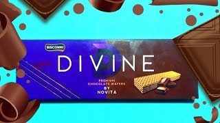 Bisconni DIVINE Wafers Unboxing | Premium Wafers with delightful taste | #asmr #unboxing