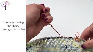 Adding a Lifeline to Knitting