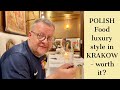 Great POLISH FOOD | Pod Nosem, KRAKOW | High end restaurant near Wawel - was it worth the money?