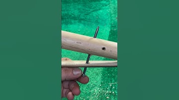 Handmade a Simple trigger mechanism # Craft bamboo # DIY # New idea for you enjoy