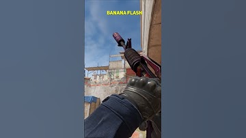 Banana Flash Like Furia On Inferno CS2 #shorts