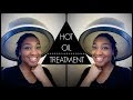 HOT OIL TREATMENT ON STARTER LOCS  | MY LOC JOURNEY