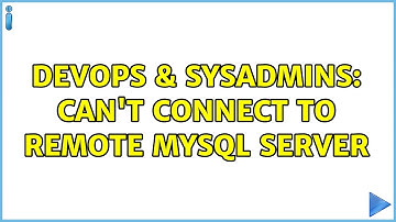 DevOps & SysAdmins: Can