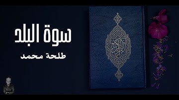 سورة البلد للقارئ طلحة محمد | Dalha Mohamed Surah Al Balad