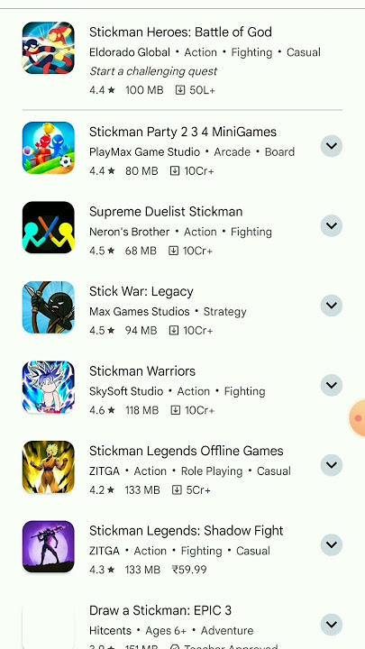 How to download stickman offline on play sore #shorts