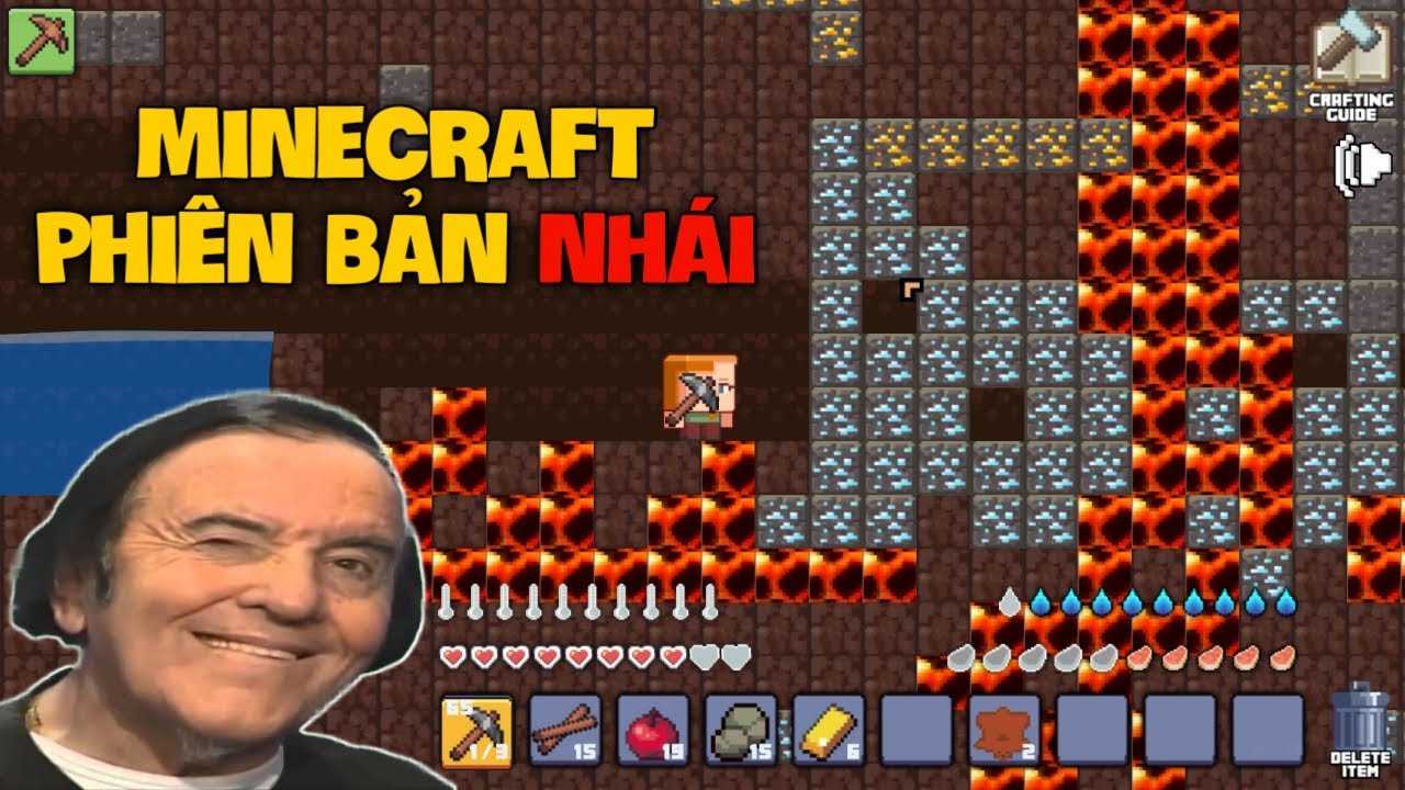 minecraft 2d Update THỬ CHƠI MINECRAFT TRÊN GOOGLE, PHIÊN BẢN SIÊU NHẸ 2D | Lý Chí Dũng