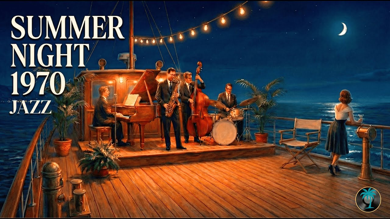 Gli Angeli - Brezza Marina (1970) 🎷Summer night on a boat | (Relaxing Italian jazz) [Restored]