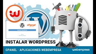 Instalar WordPress desde Aplicaciones Webempresa