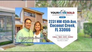 2231 NW 45th Ave, Coconut Creek, FL 33066 | Your Home Sold Guaranteed Realty Services