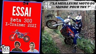 La MEILLEURE MOTO ENDURO du monde pour 7000€ ? Essai Beta 300 X-Trainer 2021 - MX Reflexion