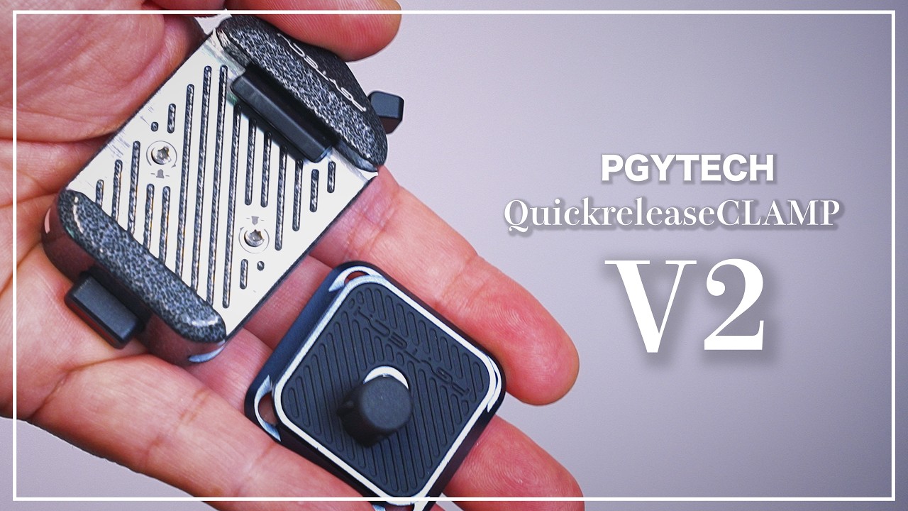 PGYTECH V2】僕的2026年の最強クイックリリースプレートはこれかもしれ PGYTECH V2】僕的2026年の最強クイックリリースプレートはこれかもしれ