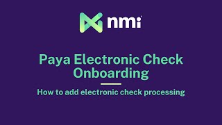 Paya Onboarding Product Demo