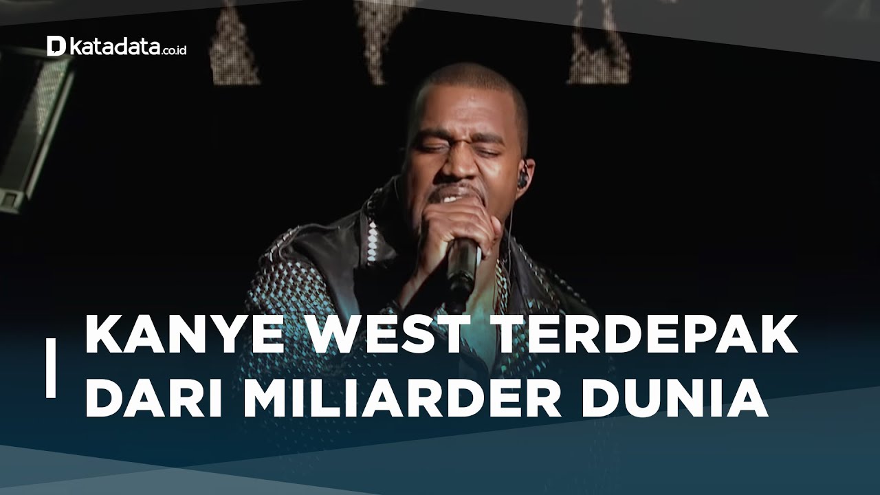 Imbas Ujaran Anti Semit Kanye West Terdepak Dari Daftar Miliarder 
