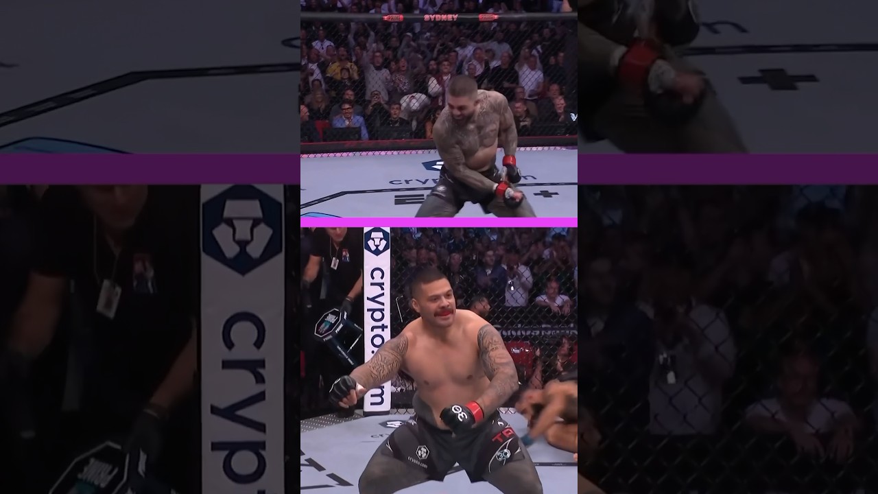 Absolute VIBES from these two 😂 Tyson Pedro 🤝 Justin Tafa 