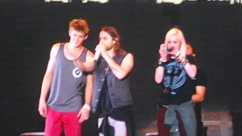 Jared Leto With Fans! (Main Square Festival 2013) - YouTube