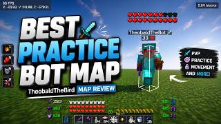 Best Practice Bot Map For Minecraft PvP? | TheobaldTheBird Map Review