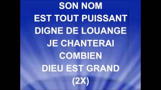 Video thumbnail of "COMBIEN DIEU EST GRAND - Stéphane Quéry"