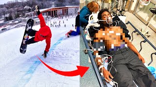 POV: Snowboarding BUT we end up in the HOSPITAL…