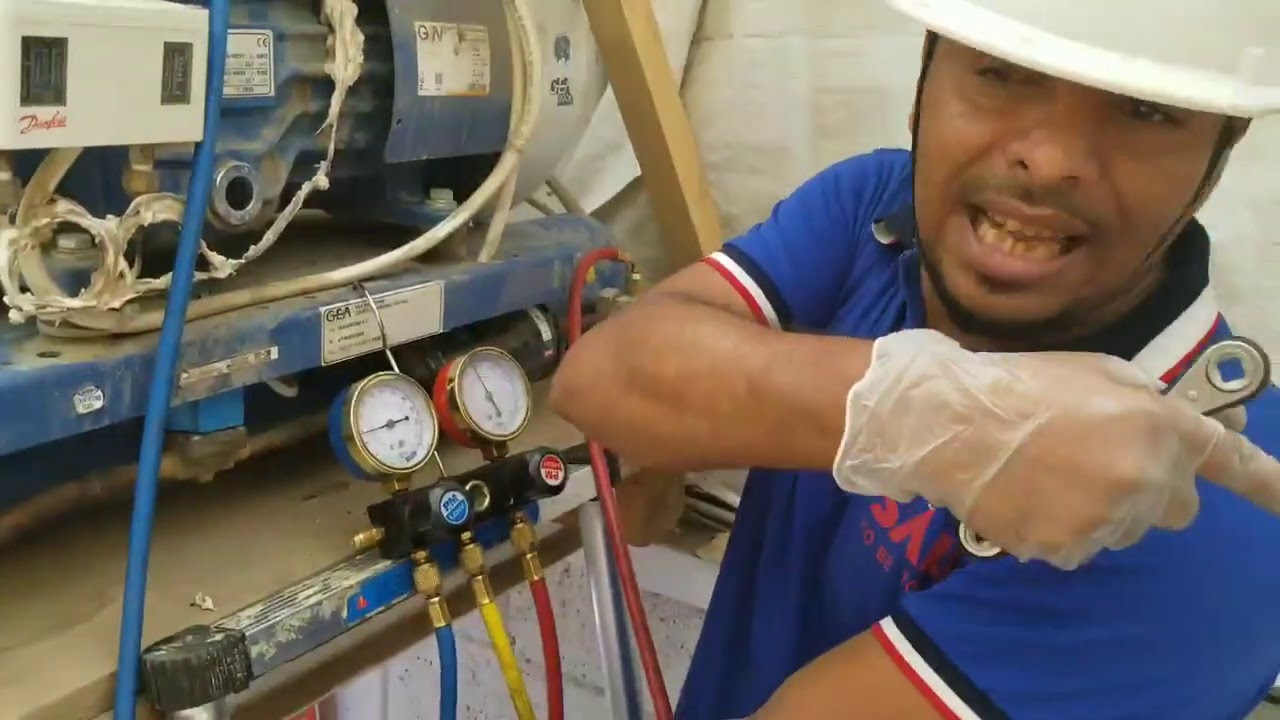 كيفية معرفة حالة الزيت في الضواغط التردديه في غرف التبريد (الجزء الأول )