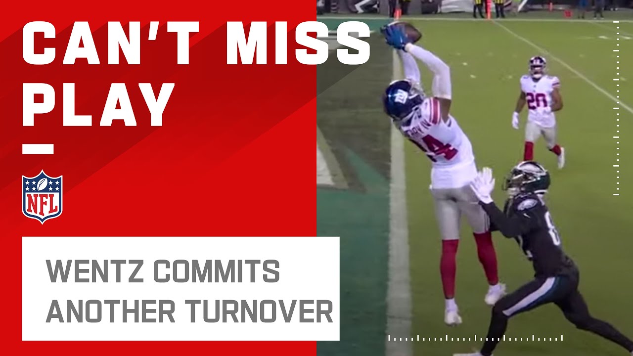 Carson Wentz Commits ANOTHER Turnover