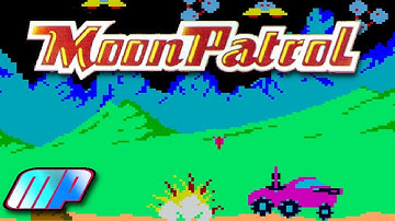 Moon Patrol (Arcade) Playthrough Longplay Retro game