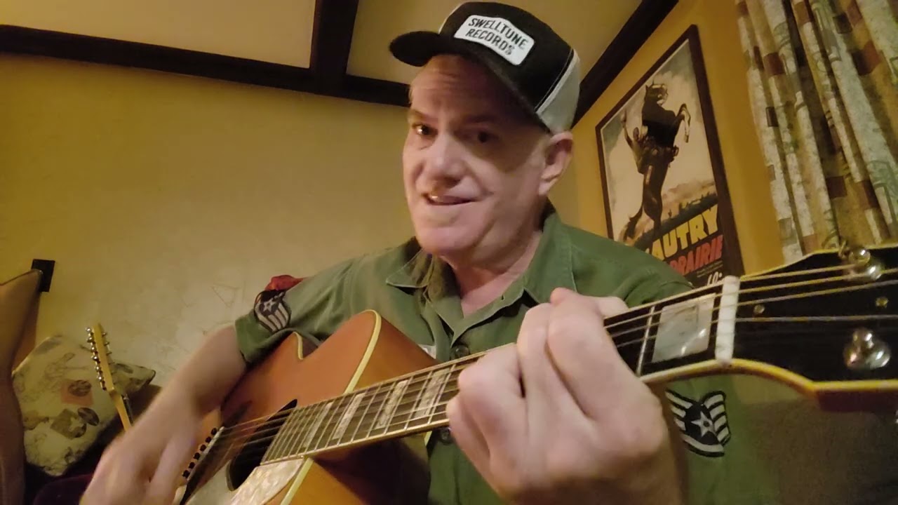 the story of "Long Empty Stretch of Highway"   Bluegrass song.