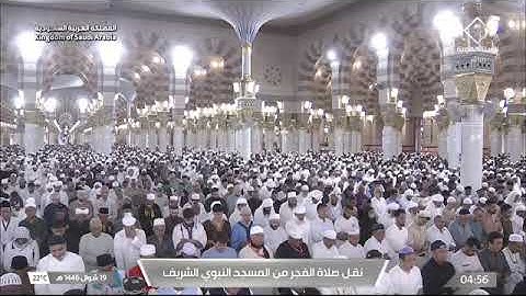 صلاة الفجر للشيخ محمد برهجي من المسجد النبوي 19 شوال 1446 من سورة النحل