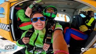 Marilena Bulas Dias Tandem Skydive at Skydive Seven